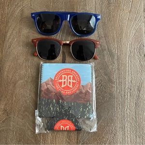 Sunglasses and Beer coozie